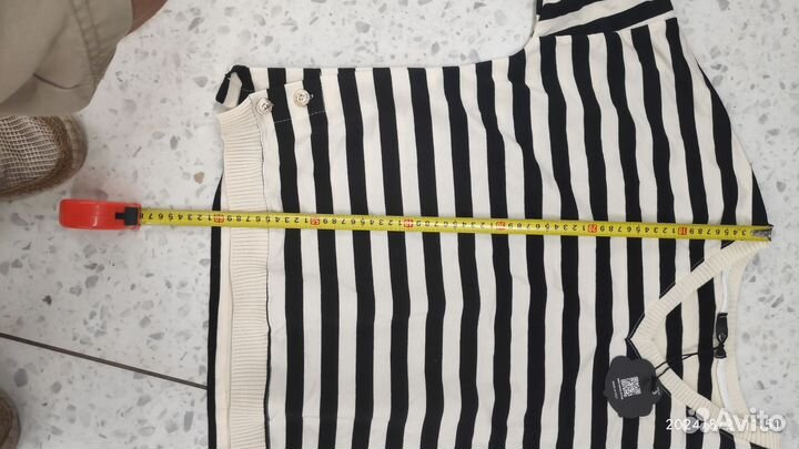 Кофта женская в полоску. Италия. Oversize