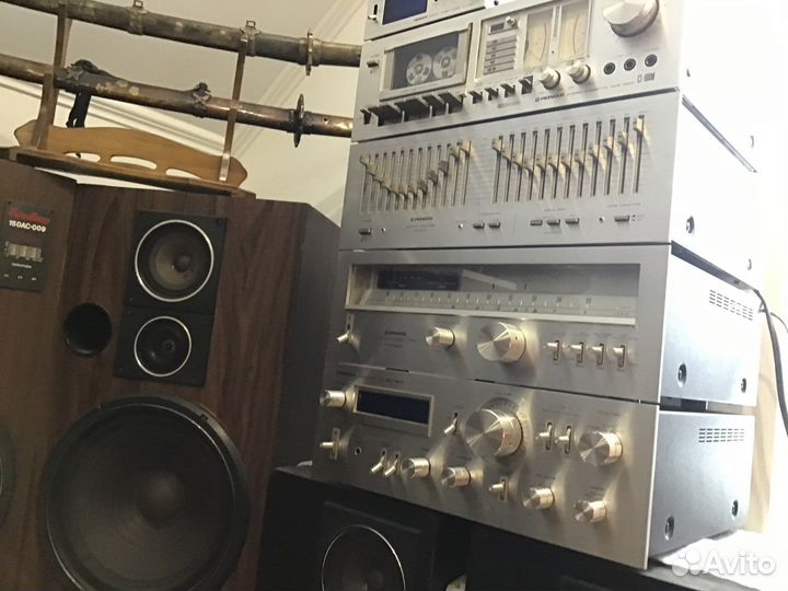 Стойка pioneer блочная голубая серия