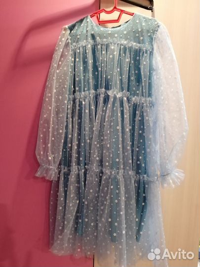 Детское нарядное платье 158