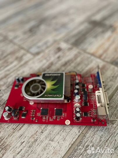 0128Mb PCI-E GeForce 6600 VGA DVI