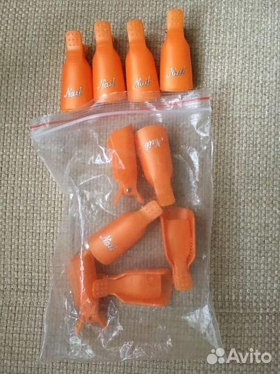 Зажимы для снятия гель-лака