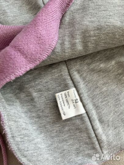 Шапка шлем nels 52 + рукавицы