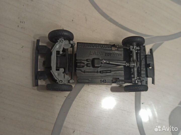 Модель нива ваз 2121 СССР донышко
