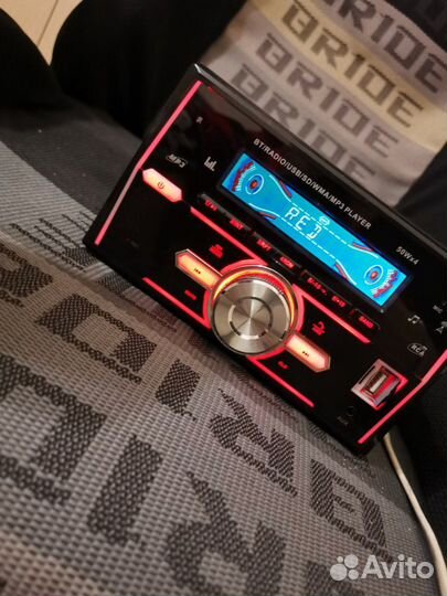 Магнитола Bluetooth USB aux новая