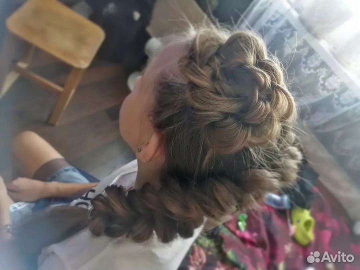 Плетение кос детям, взрослым