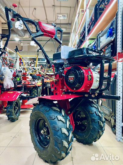 Мотоблок Бензиновый Honda Proffi 9HP(4 скоростной)