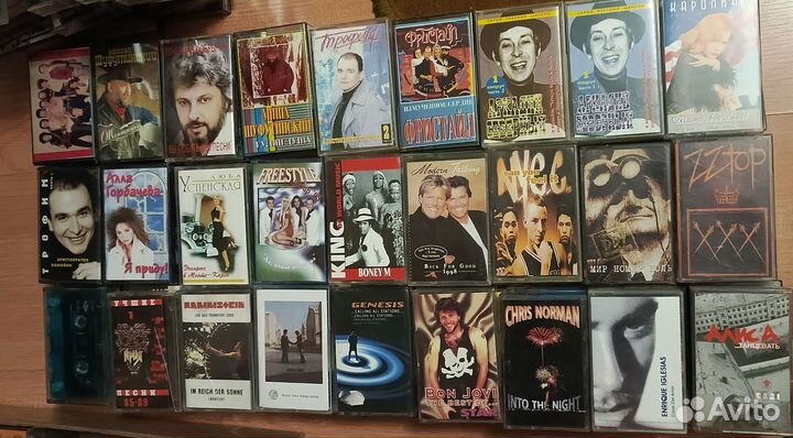 Аудиокассеты с записями