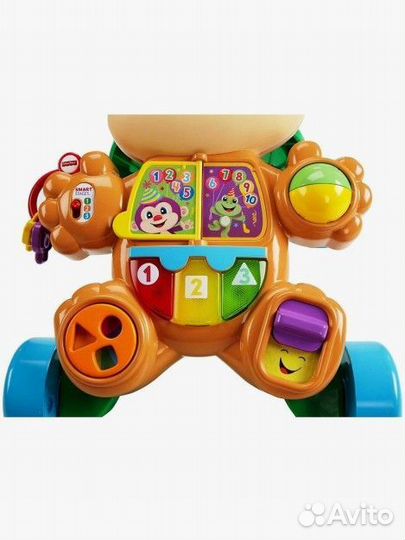 Каталка-ходунки Fisher-Price Ученый Щенок