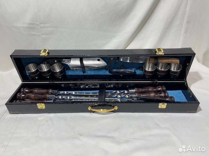 Набор шампуров в кейсе