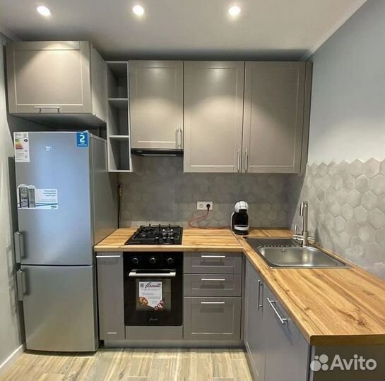 Кухонный гарнитур на заказ. Под ключ