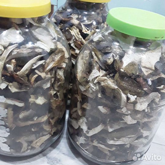 Грибы белые сушеные