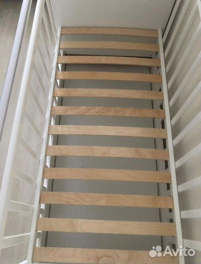 Детская кроватка трансформер с комодом