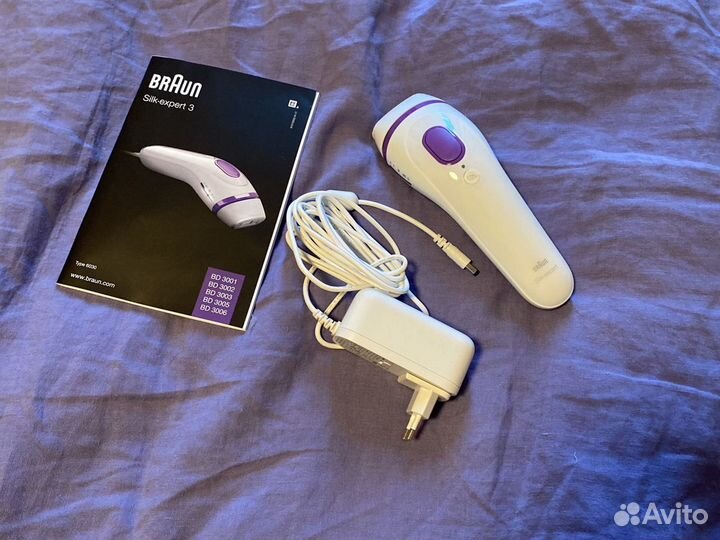 Фотоэпилятор braun silk expert 3