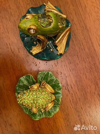 Шкатулка лягушка