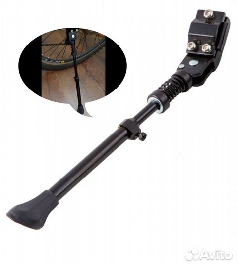 Подножка велосипедная телескопическая