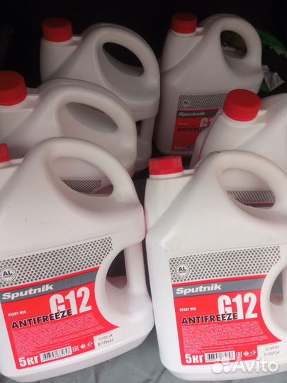 Антифриз g12 красный