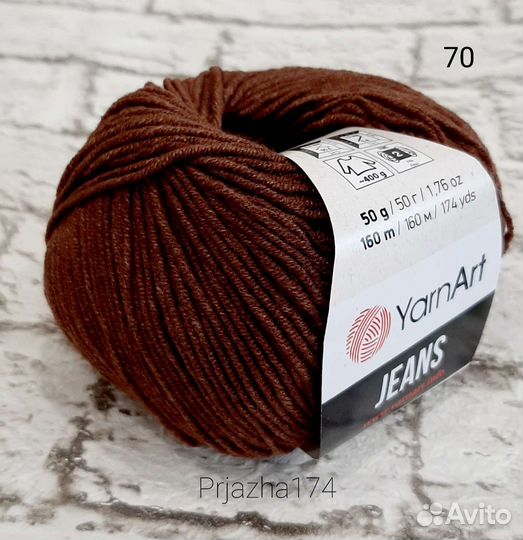 Пряжа yarnart jeans