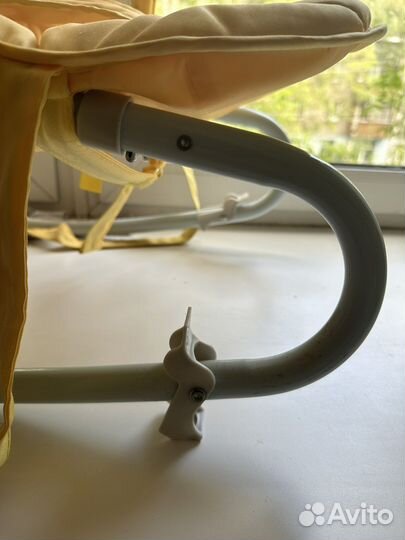 Детское кресло шезлонг качалка