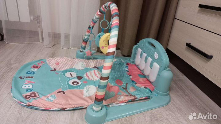 Развивающий коврик BabyGo с пианино