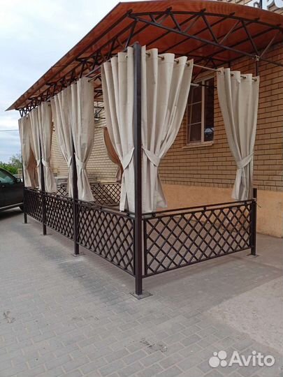 Шторы для террасы и беседки