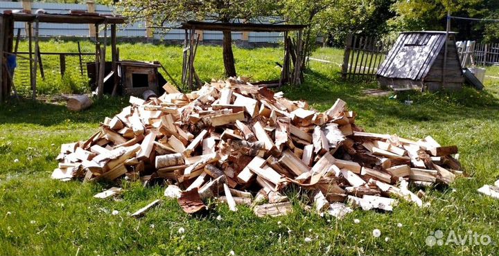 Дрова колотые