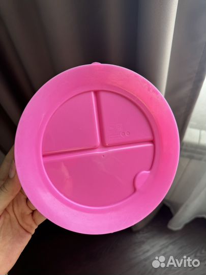 Детская Тарелка на присоске с секциями Munchkin