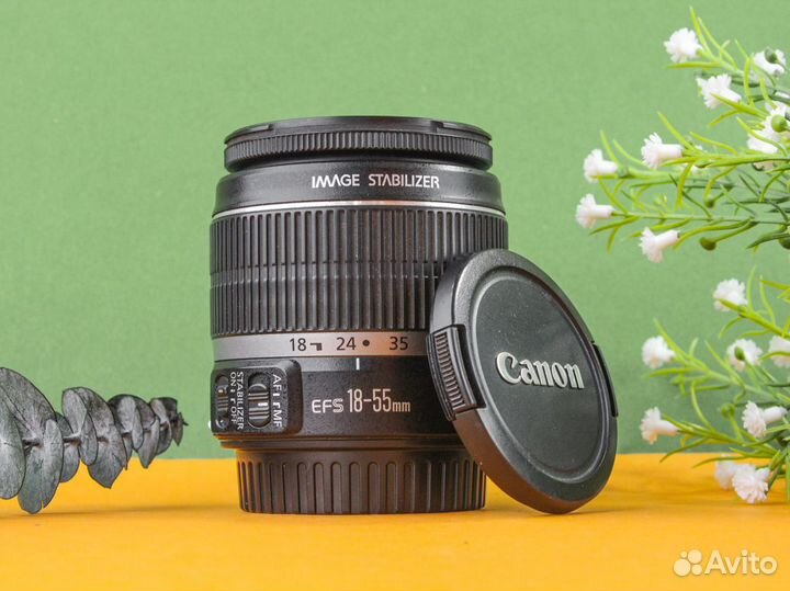 Объектив Canon EF-S 18-55mm f3.5-5.6 IS