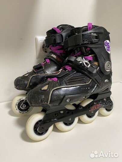 Ролики Seba High black 38 размер