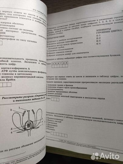 Егэ по биологии 2023 30 вариантов