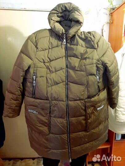 Куртка женская зимняя 66-68. Очень тёплая куртка