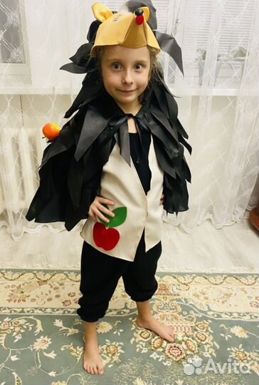 Новогодний костюм ежика