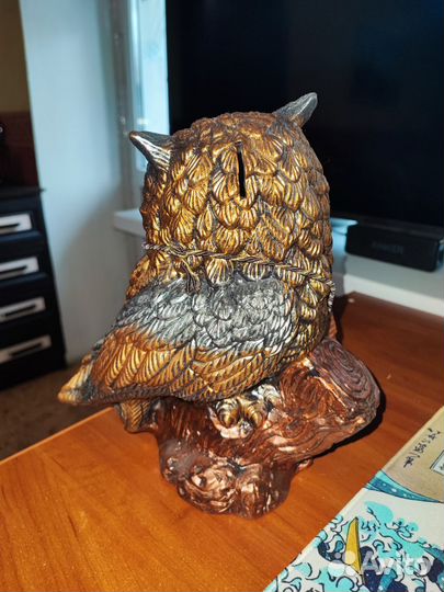 Копилка сова новая