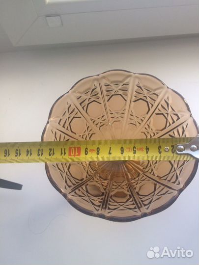 Конфетницы СССР стекло 60 годы, все целое, севантн