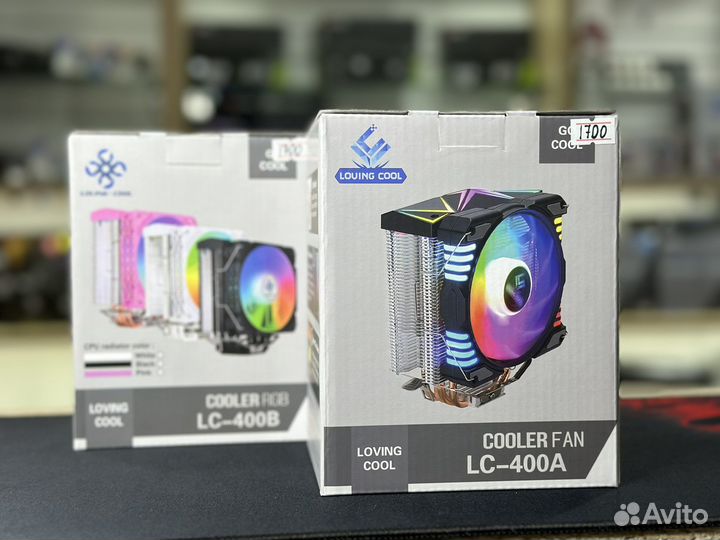 Кулер процессора Loving Cool RGB (белый / черный)