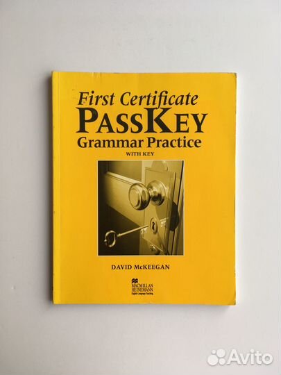 First Certificate PassKey Учебник Рабочая Тетрадь
