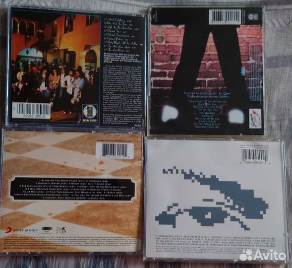 Cd диски Michael Jackson и Eagles
