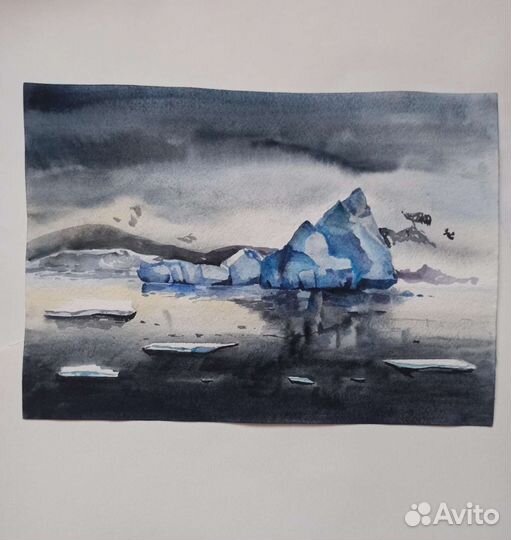 Картина акварель