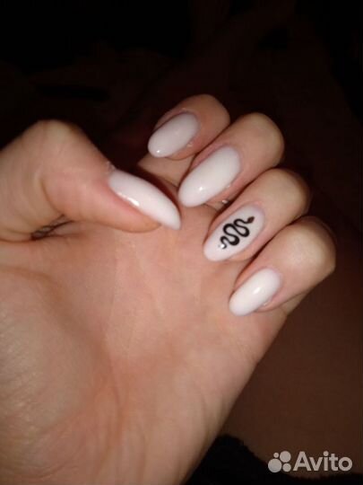 Маникюр наращивание ногтей