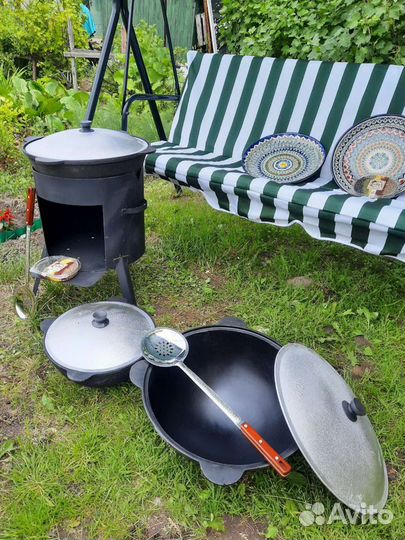 Казан чугунный