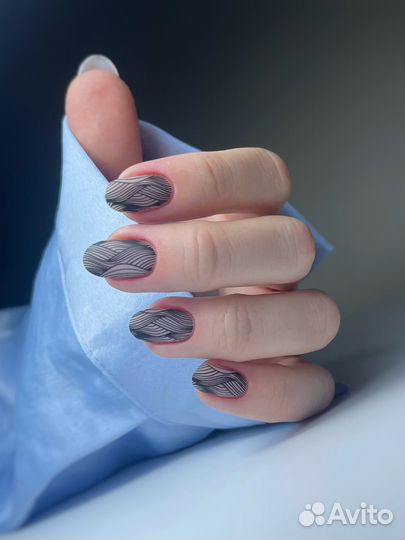 Маникюр наращивание