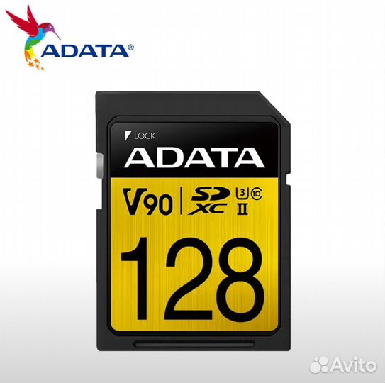 Карта памяти V90 128Gb sdxc Adata Новая