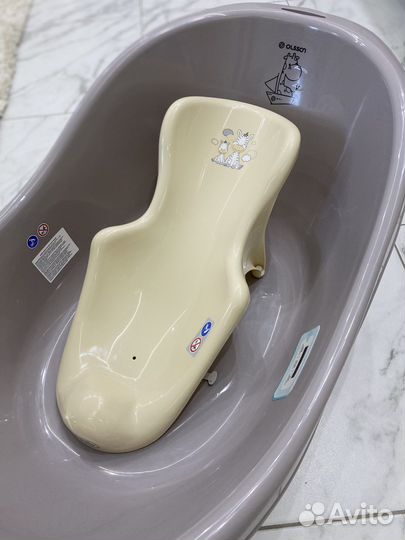 Ванночка для купания с горкой