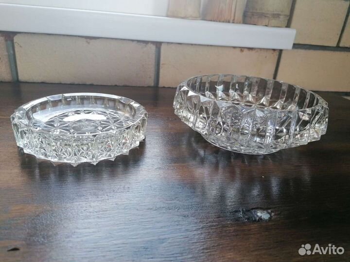 Ваза конфетница хрусталь