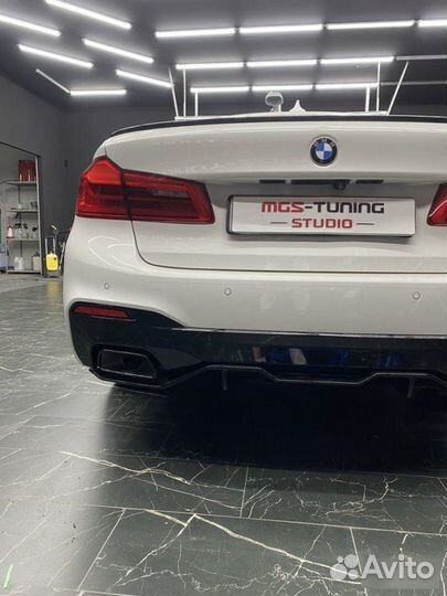 Диффузор M-Performance 540i 550i BMW 5 Series G30