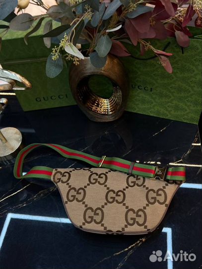 Поясная сумка Gucci мужская