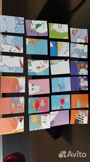 Наклейки лента муми тролль