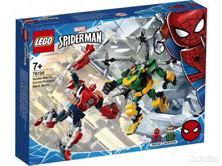 Lego Super Heroes 76198 Битва роботов