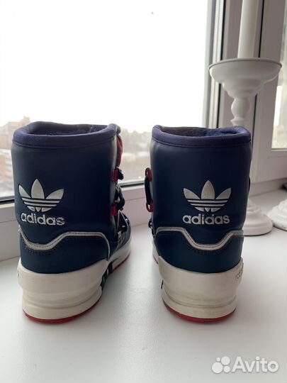 Сапоги зимние дутики детские adidas 23