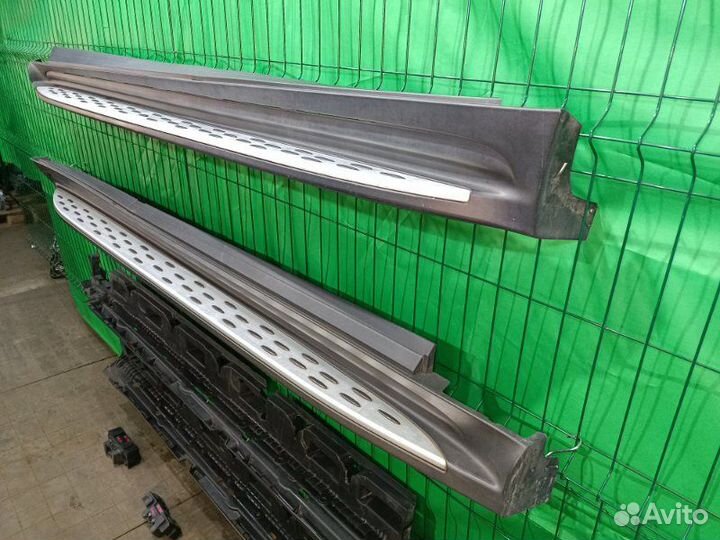 Накладки порогов комплект Mercedes Benz Gl X166