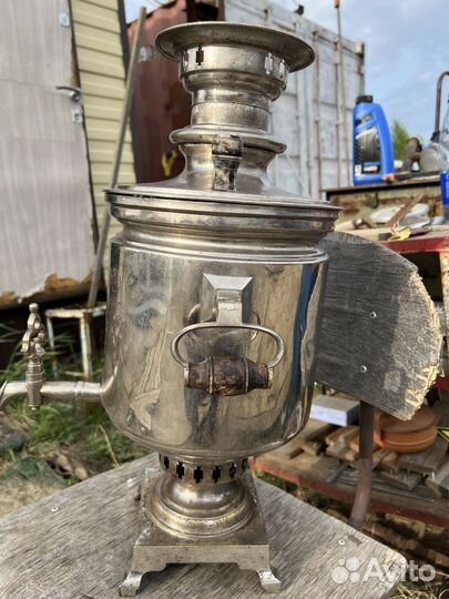 Самовар на дровах Царский ф-ка Тейле в Туле